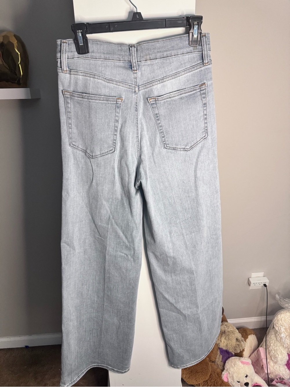 FRAME The High Rise Wide Jeans Size 29 NWT Temper Light Wash Wide Leg Denim - Picture 10 of 11